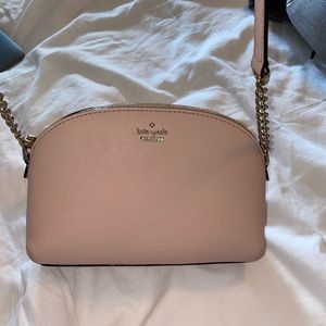 Light pink Kate spade crossbody purse